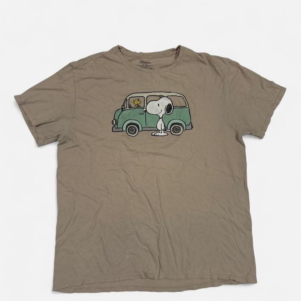 Peanuts snoopy woodstock camping t